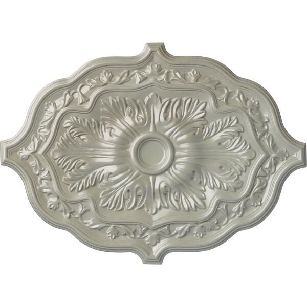 Ekena Millwork Pesaro Ceiling Medallion, Hand-Painted Flash Copper, 36"W x 26"H x 1 1/2"P CM36X26PEFCS - main